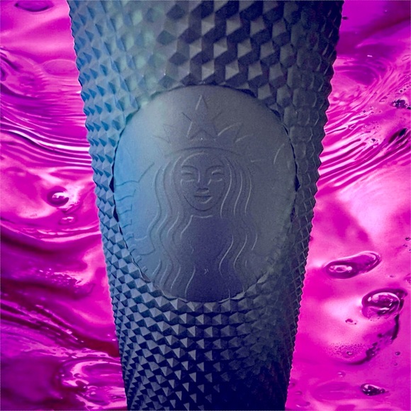 *SOLD* Starbucks Studded Dark Green Jelly Venti Tumbler - Picture 2 of 4